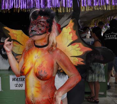 Body Painting 2008 photo - Duval Street, Key West